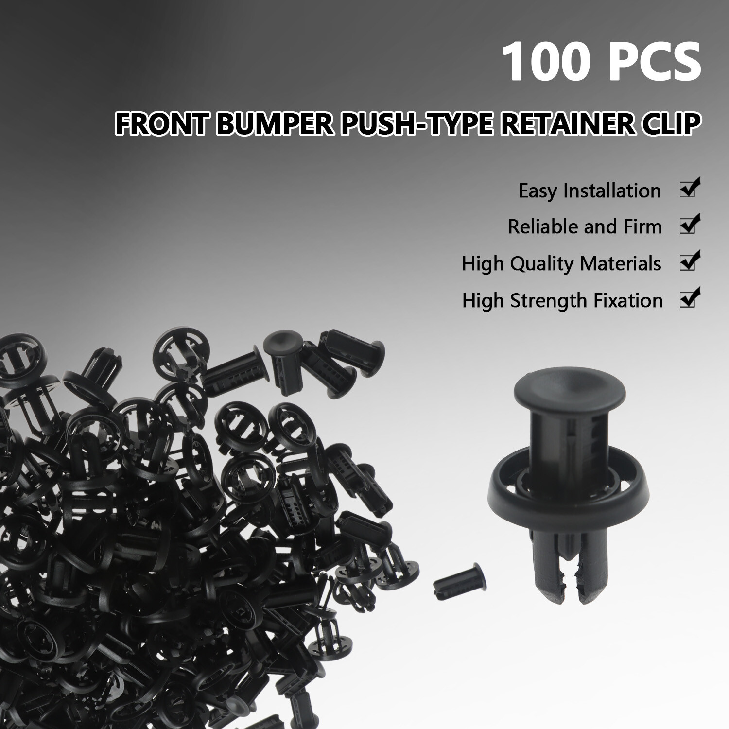 100 Push Type Clip for 2013-2015 Acura ILX 2014-2017 Acura MDX