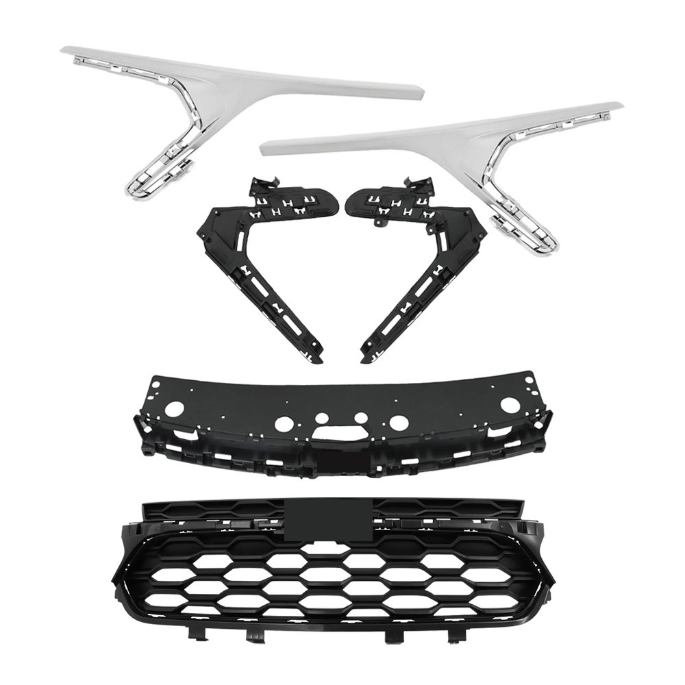 Labwork Front Bumper Grille With Chrome Trim For Chevrolet Trax 2023 2024