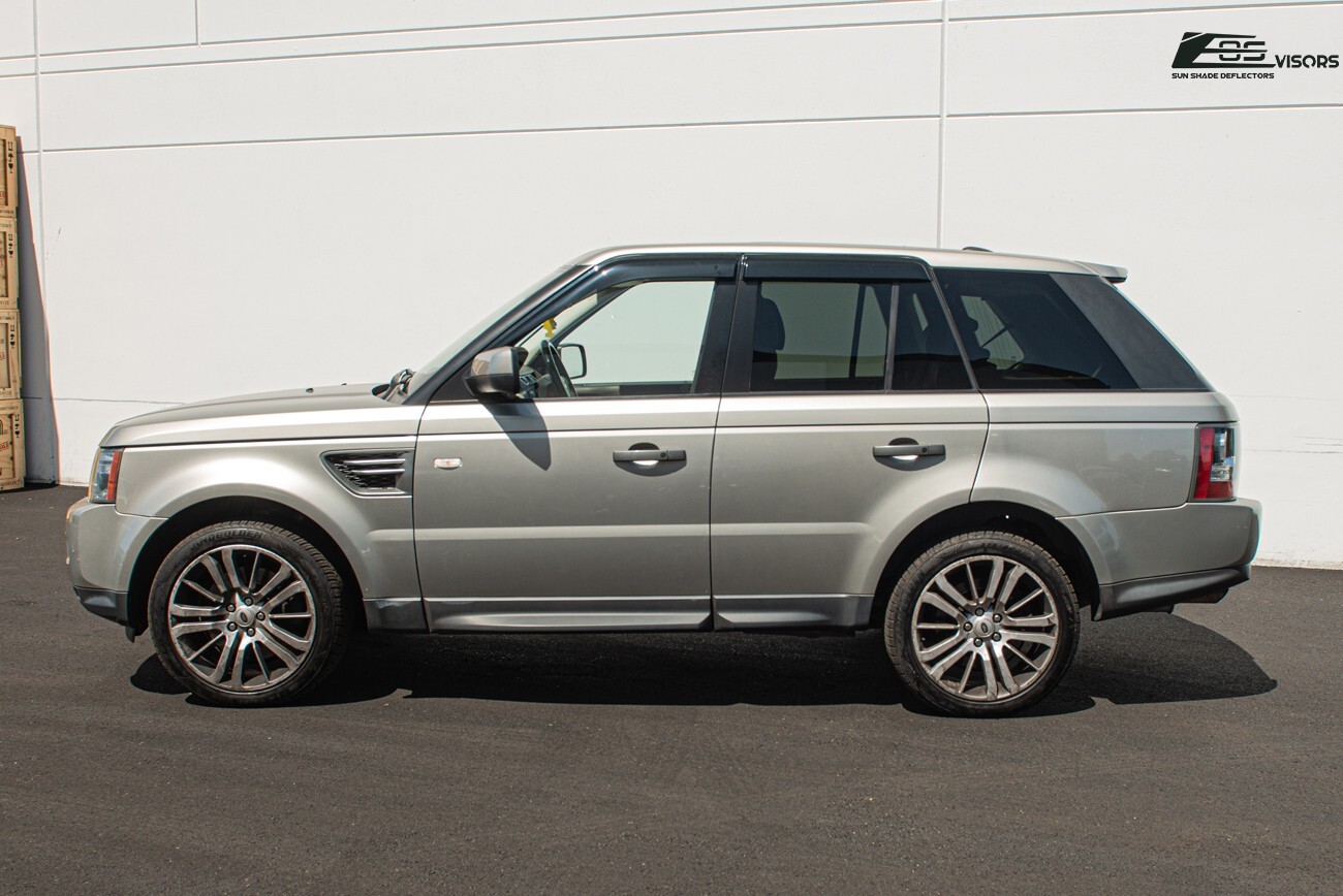 EOS Visors For 06-13 Range Rover Sport Smoke Tinted Side Vent Window Rain Guards