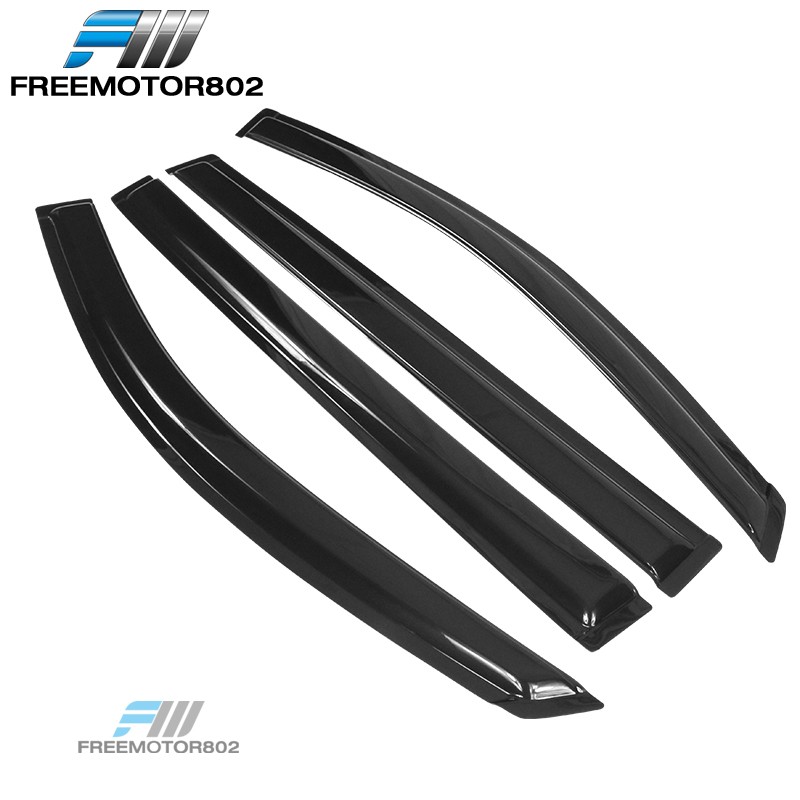 Fits 04-10 Toyota Sienna Slim Style Window Visors Rain Sun Guard Deflector 4PC