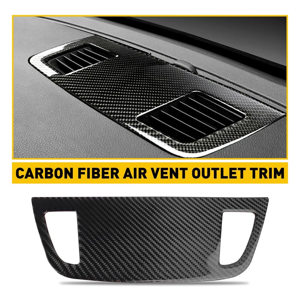Center Console Cover Dashboard Trim Carbon Fiber For 2005-2012 BMW 3 Series E90