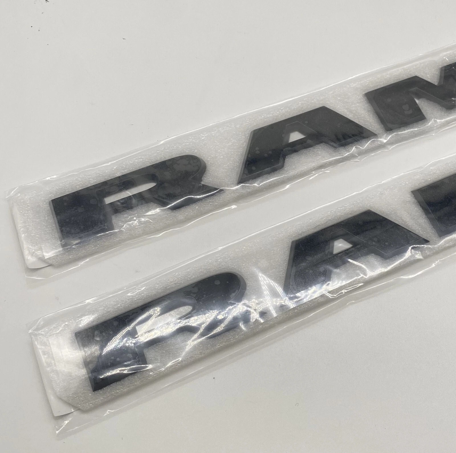 Side Door Emblems For R/A/M 1500 2500 3500 Letter Accessories Name Badges Black