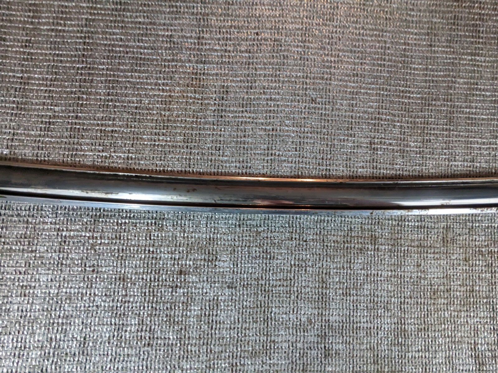 DeSoto Custom Chrome Trim Windshield Bottom Drivers Side 1950
