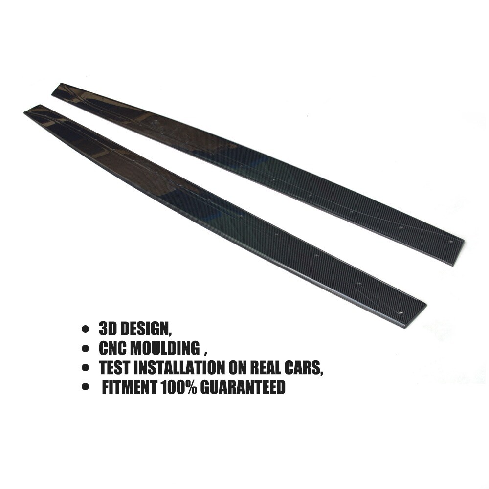 M-Performance Style Carbon Fiber Side Skirts Lip FOR BMW F80 F82 F83 M3 M4