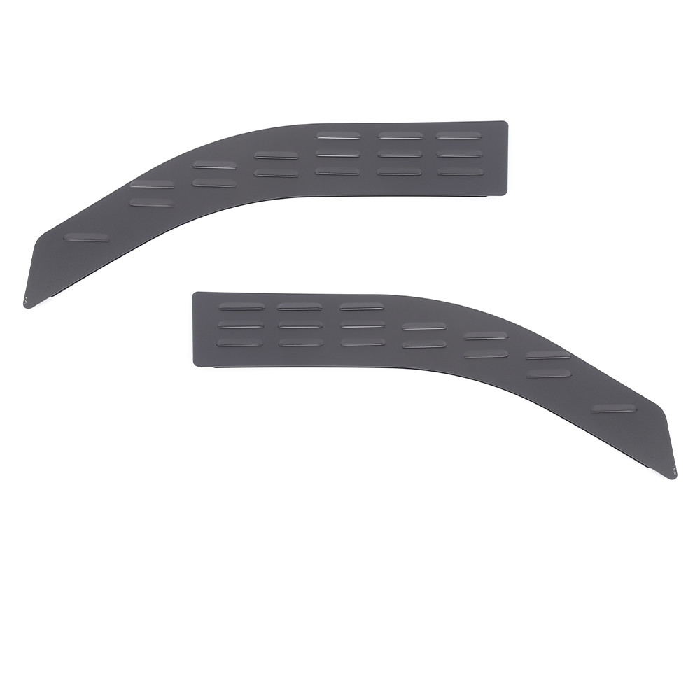Sides Front Door Window Louvers Air Vent Outlet Plate Cover for Ford F150 09-14