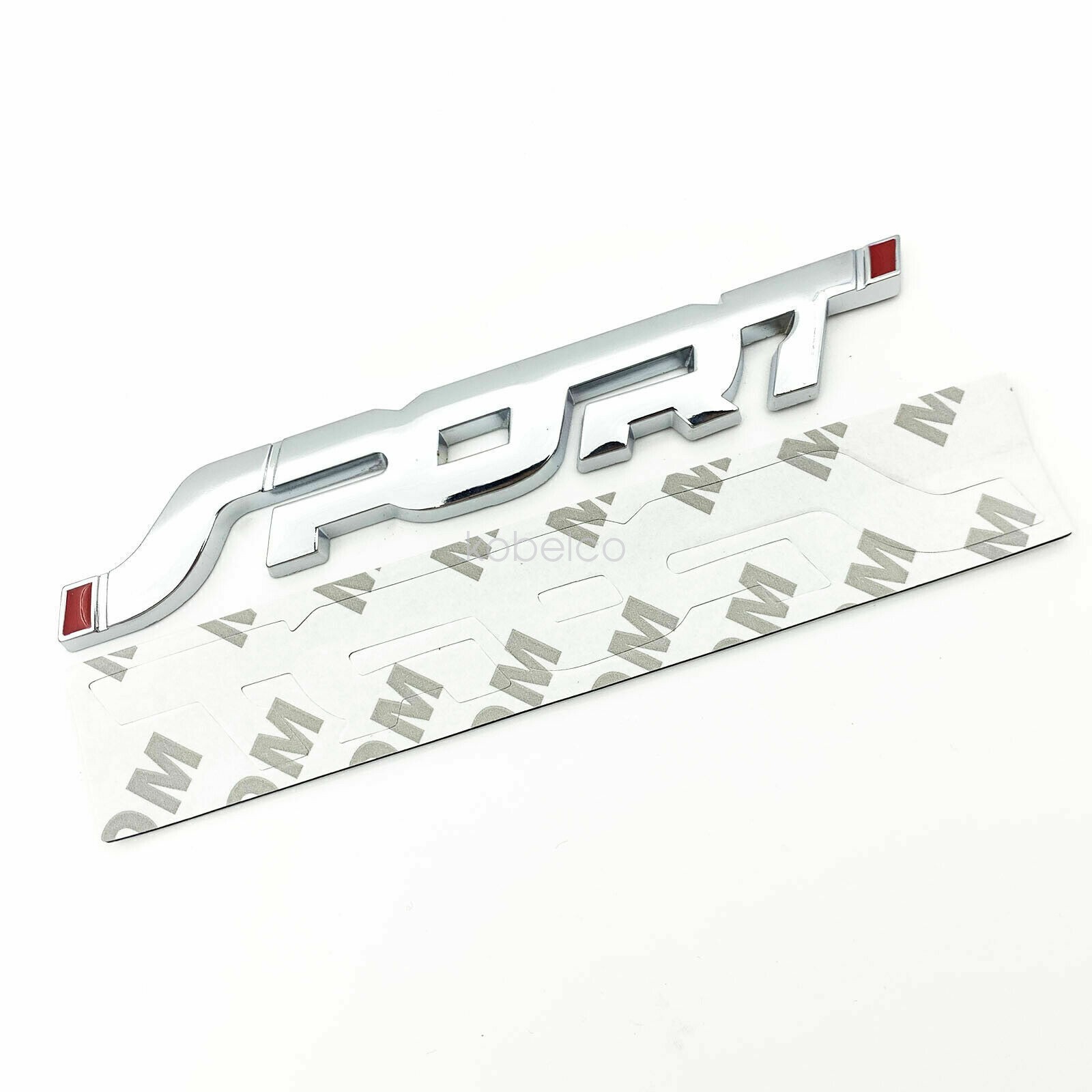 1X SPORT Logo 3D Chrome Emblem Badge Sticker Decal Car Racing SUV Accessories