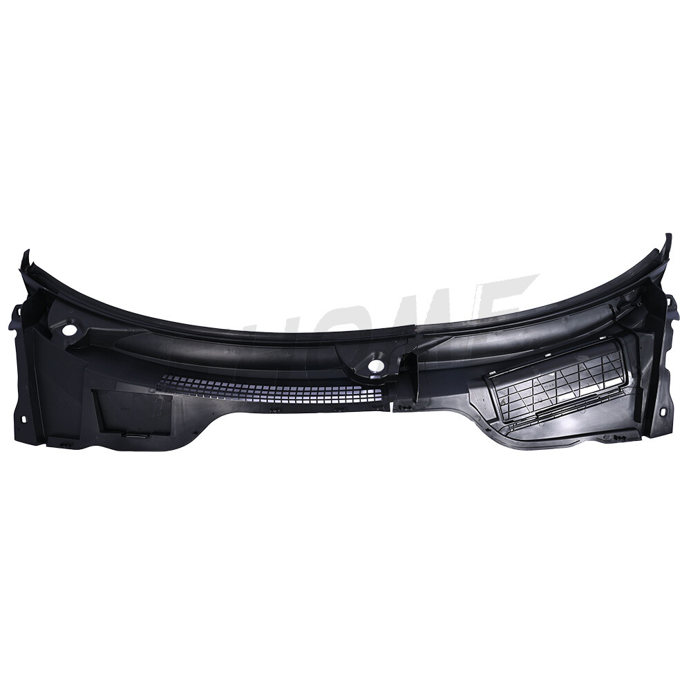 Black For 2007-15 Mini Cooper R55 R56 R57 Windshield Cowl Cover Apron 2pcs