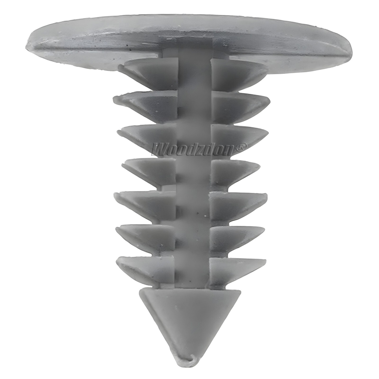 25 Push Type Clip Plastic Retainer Bumper Fender Fir Tree Fastener Fits 9mm Hole