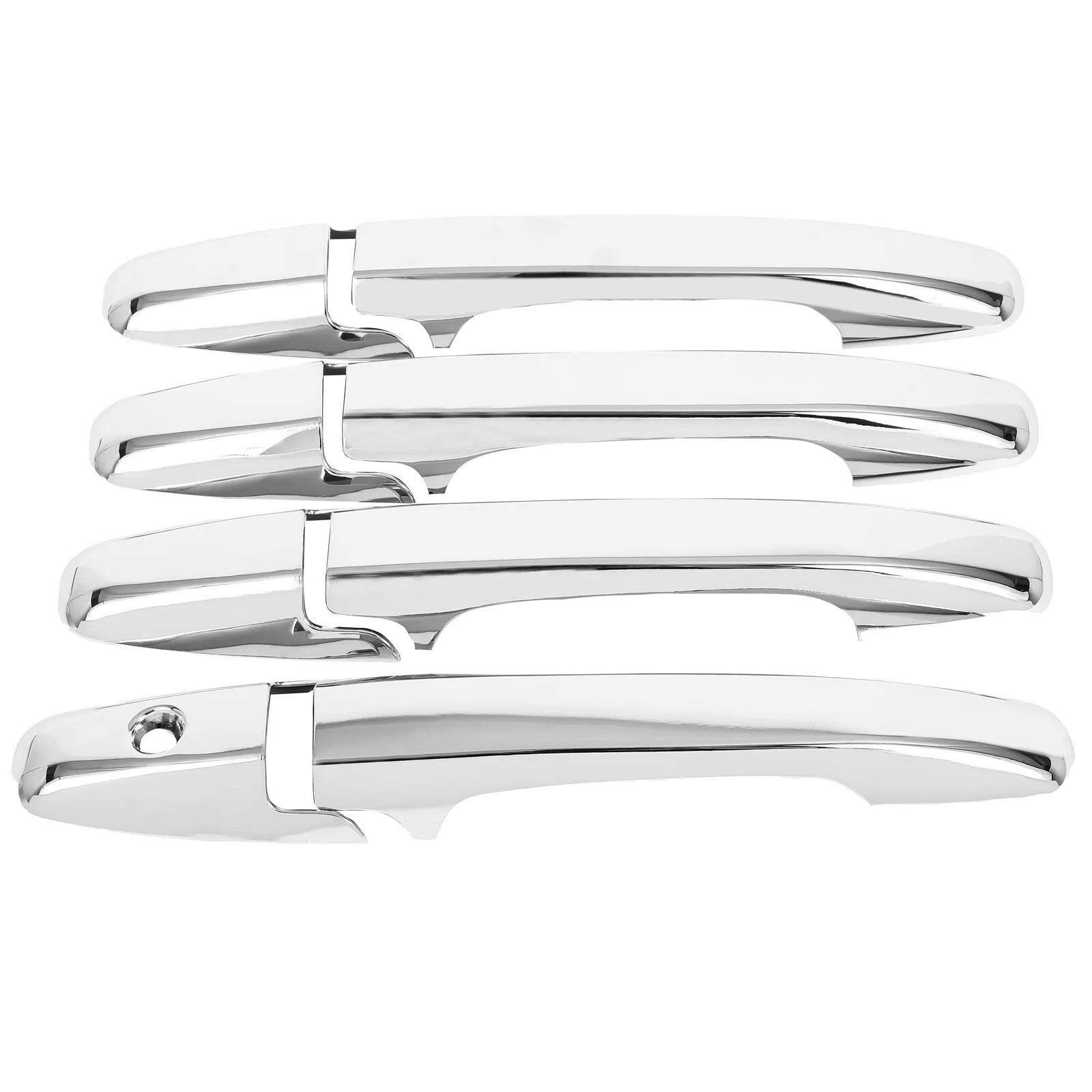 For 2006 Honda Civic Sedan Front Rear Outside Door Handle Cover Chrome