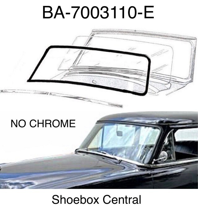 1952 1953 1954 Ford Sedan Plain Windshield Seal