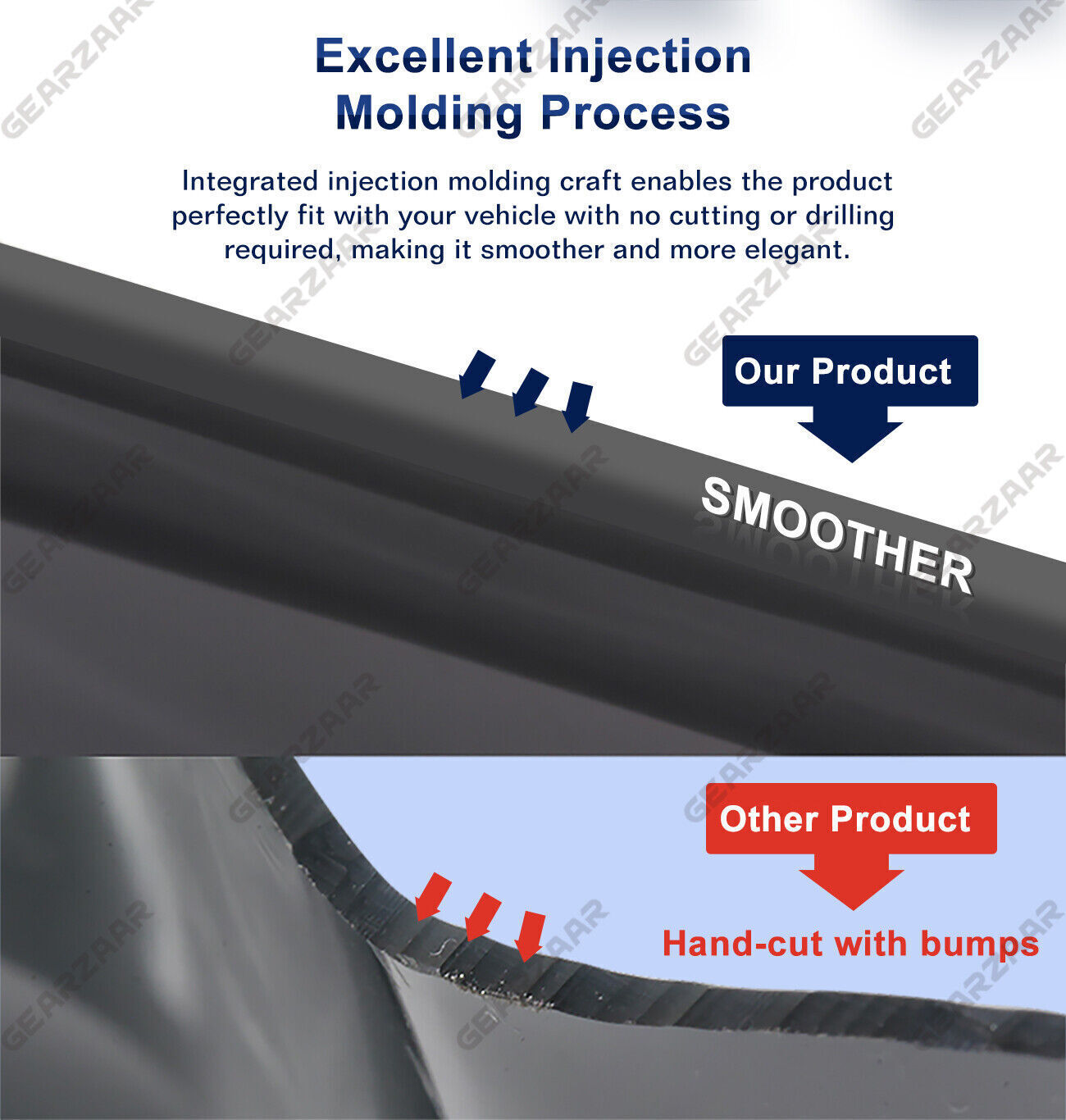 For Toyota Sienna 2011-2020 Window Visors Vent Sun Shade Rain Deflector Guards
