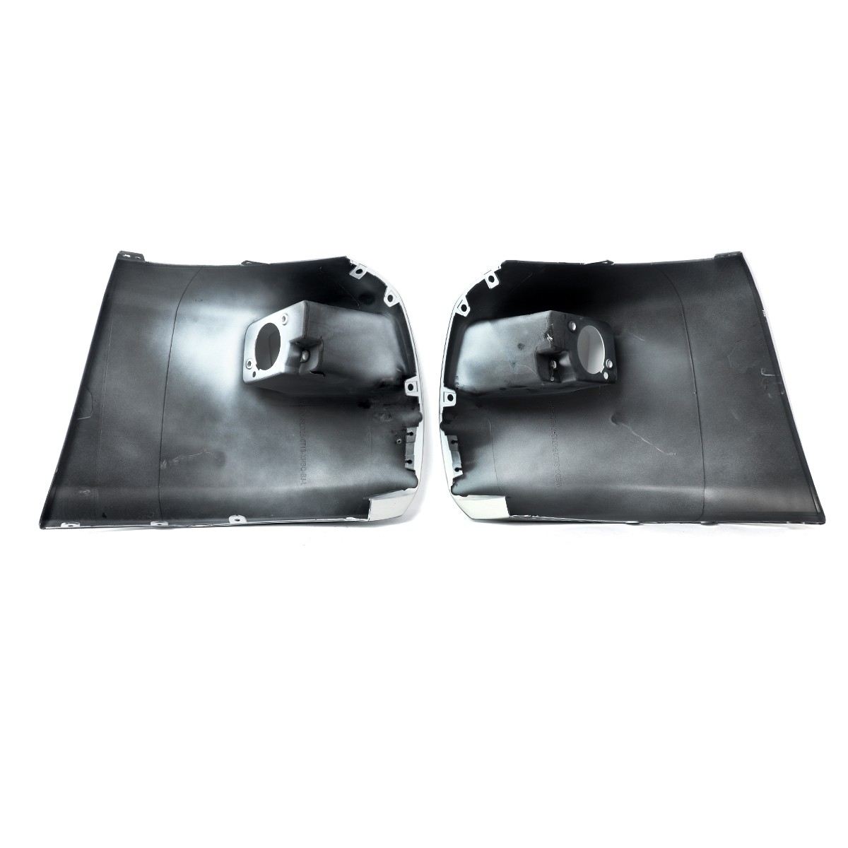 Summit White Front Bumper End Caps w/ Fog Light Hole For Silverado 1500 2007-13