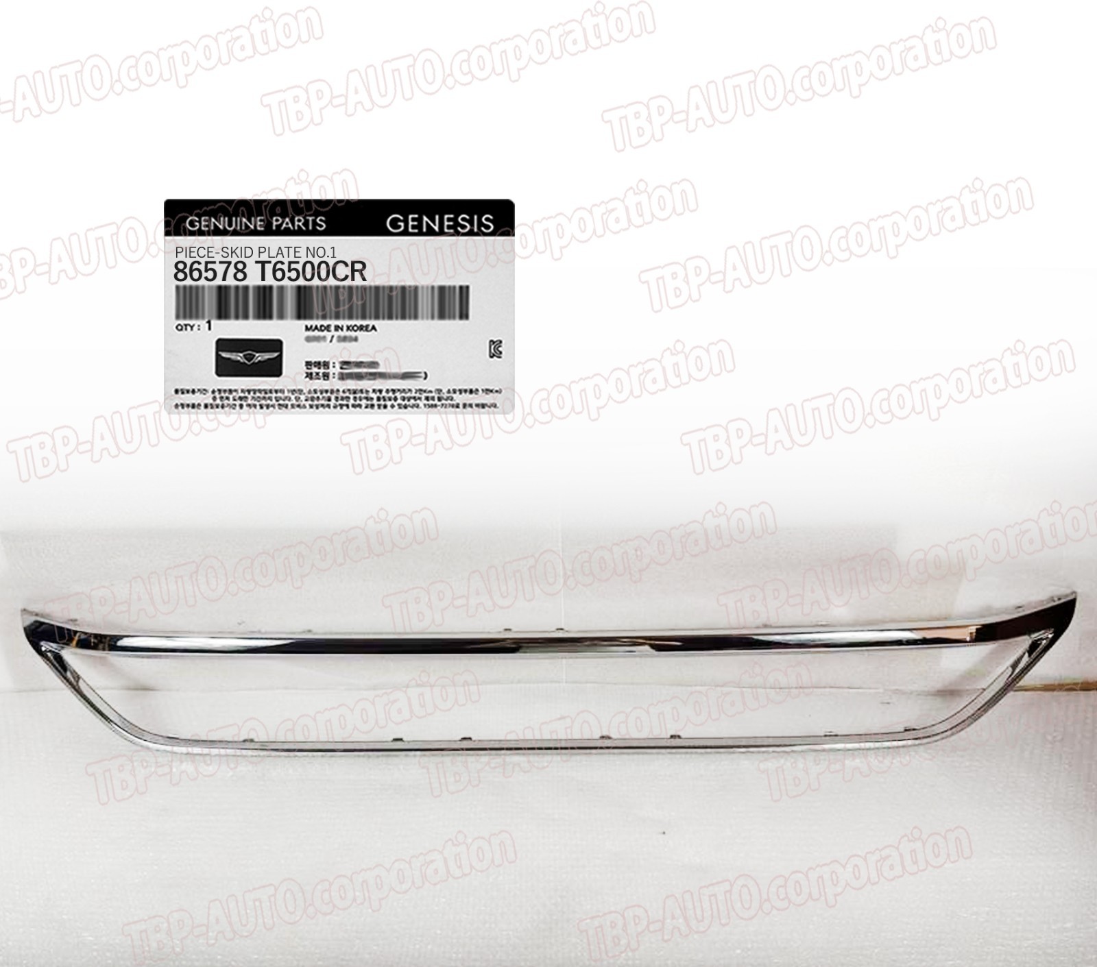 GENUINE OEM ® Front Lower Grille Molding For 2025 Genesis GV80 86578T6500CR