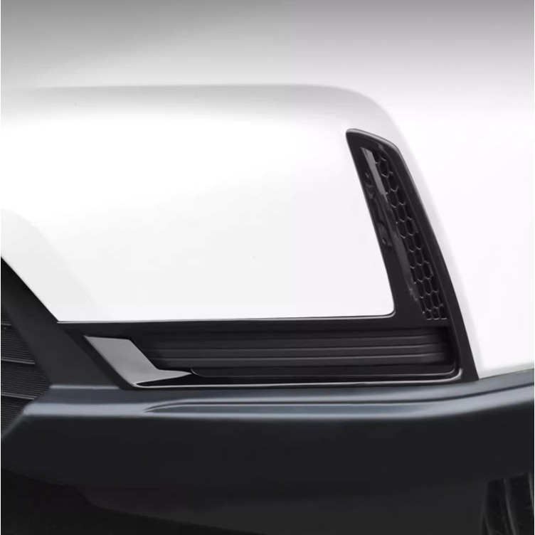 Bright Black Car Front Fog Light Lamp Cover Trim for Honda CRV CR-V 2023-2026