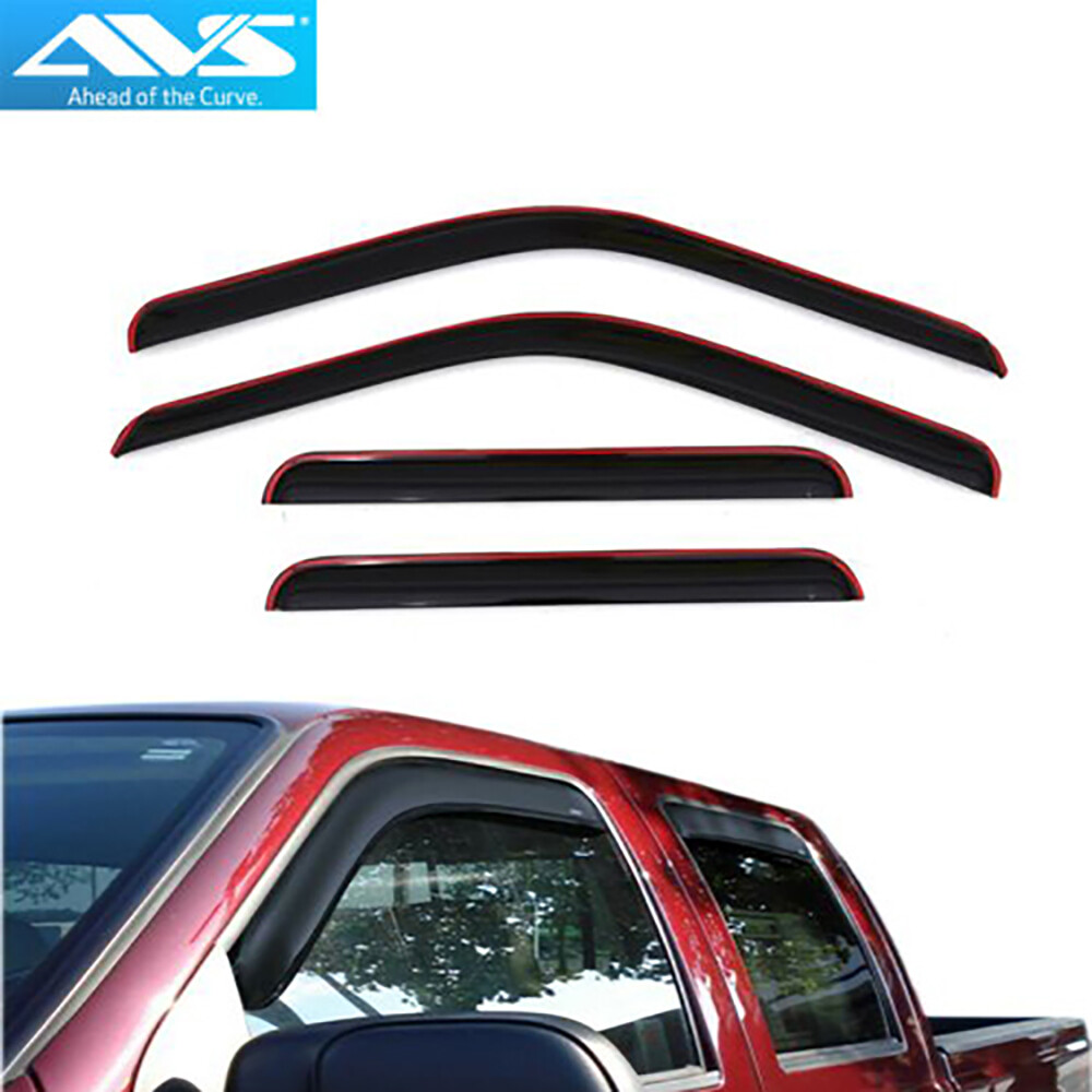 Auto Ventshade 194953 Ventvisor In-Channel Deflector Smoke Acrylic 4pcs of Set