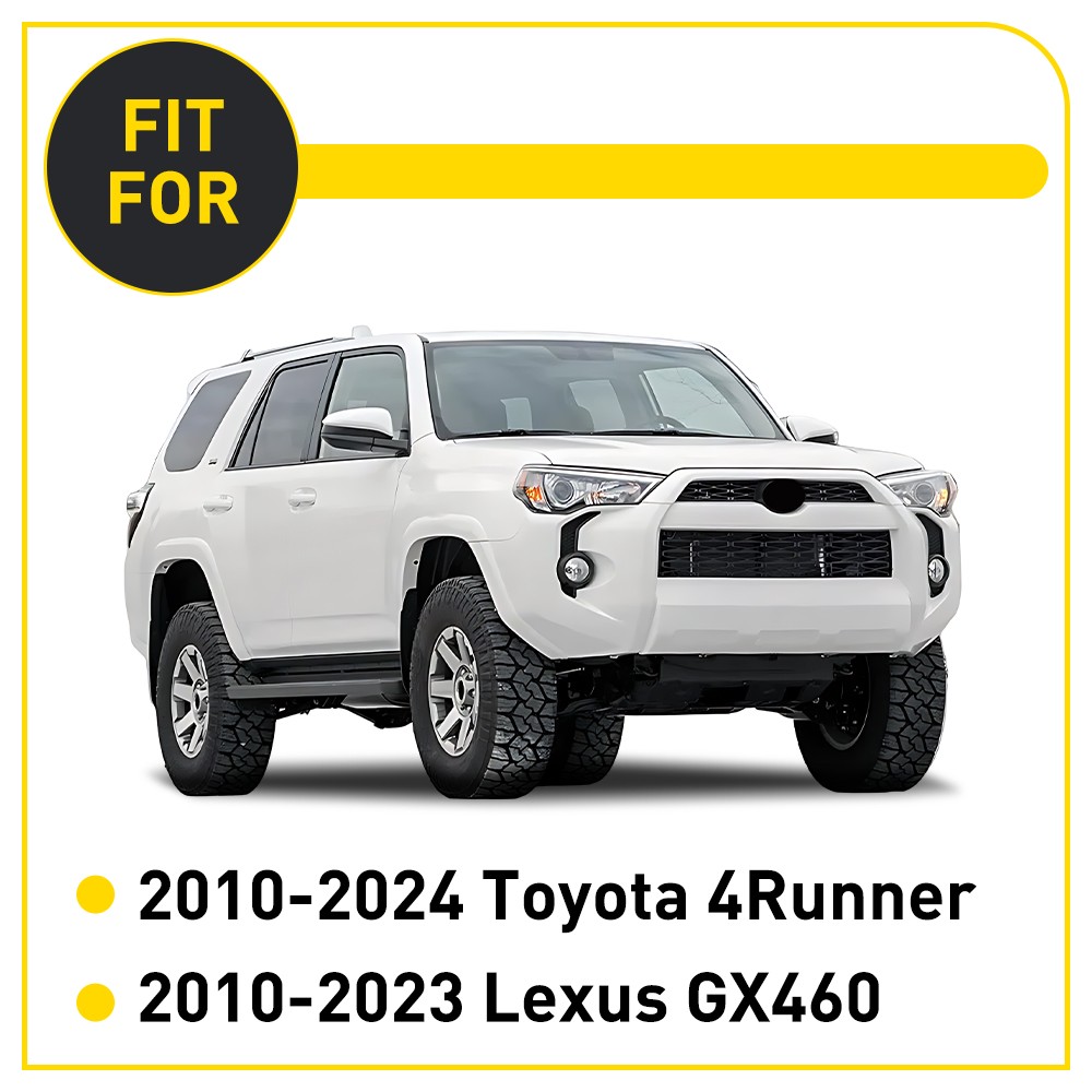 Inner Front & Rear Door Weatherstrip Set of 4 For Toyota 10-24 4Runner GX460