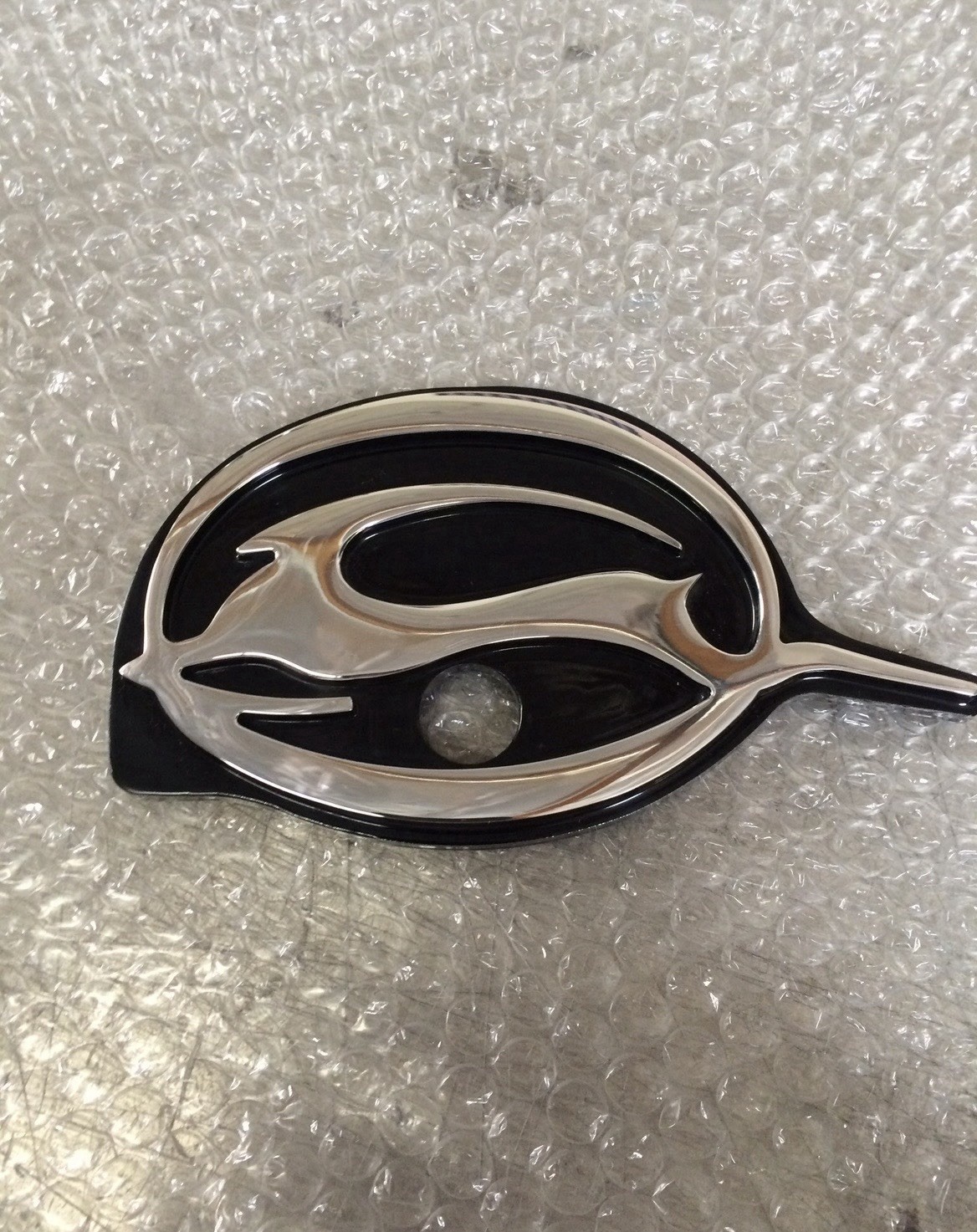 1994 – 1996 Chevy Impala SS Billet Aluminum Trunk Emblem – Polished Gloss Black