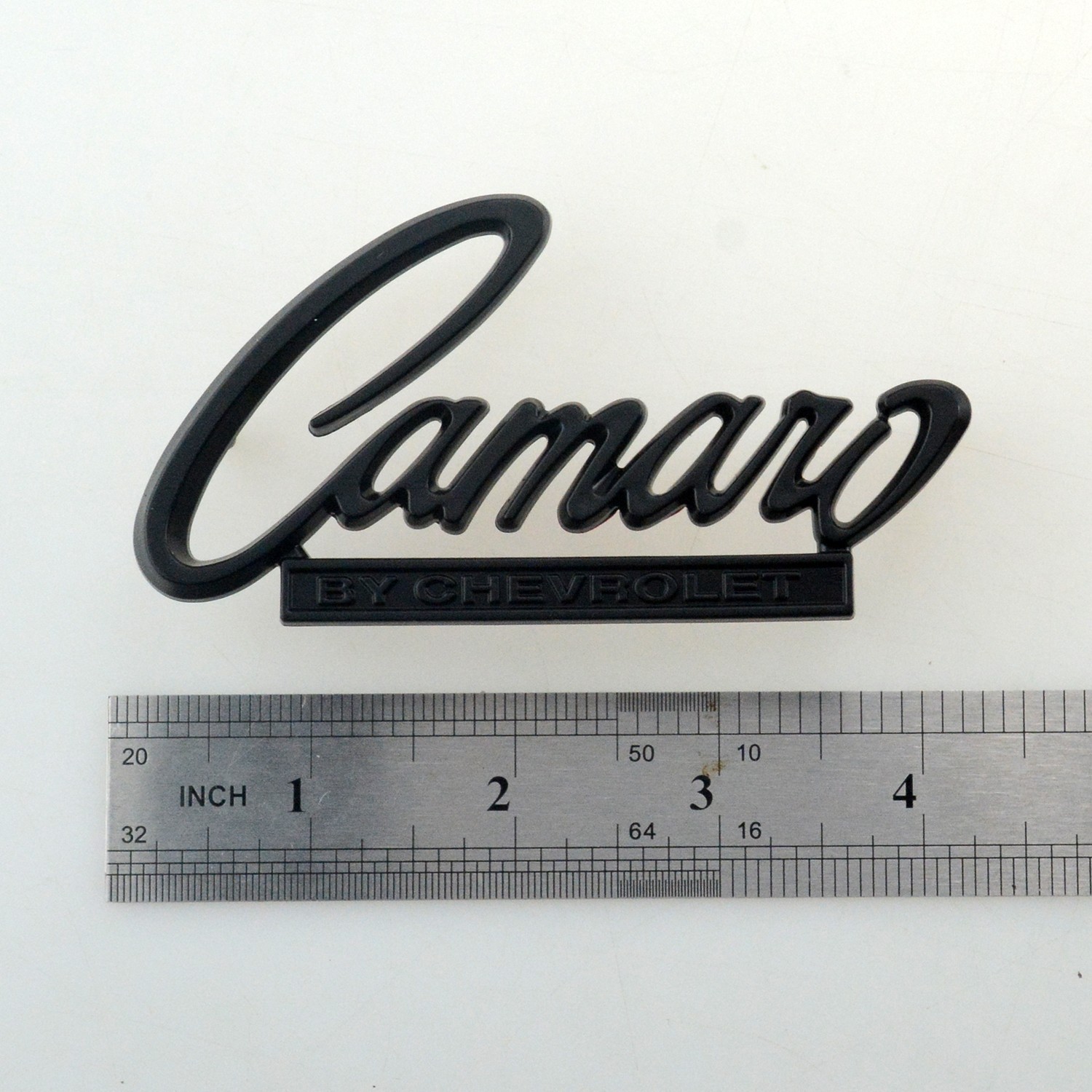 1Pc Chrome Hood Trunk Emblem 3D Badge For 1968-1969 Camaro 3916654