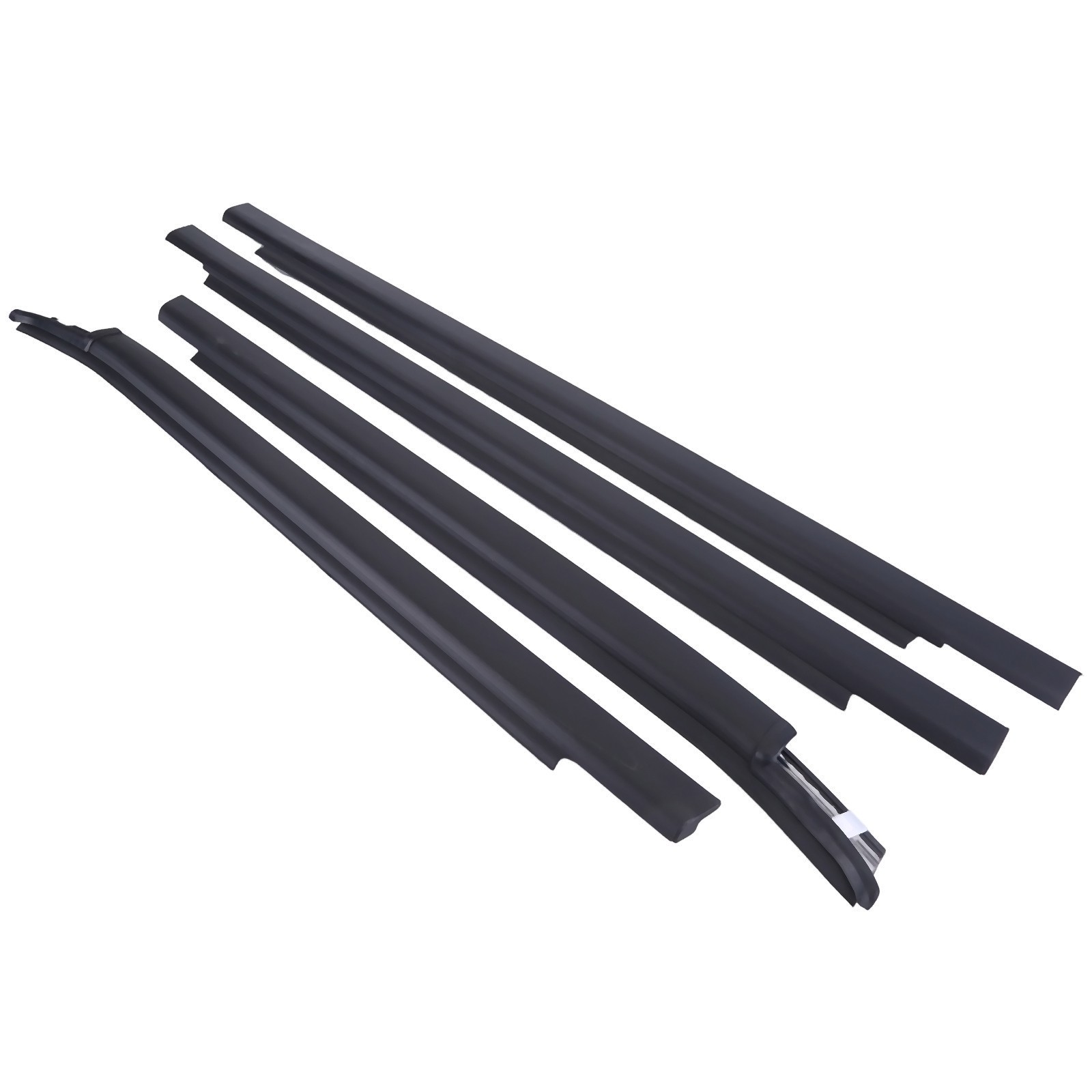 FOR TOYOTA TUNDRA 2000-2006 DOUBLE CAB 4PCS WEATHERSTRIP OUTER LOWER WINDOW