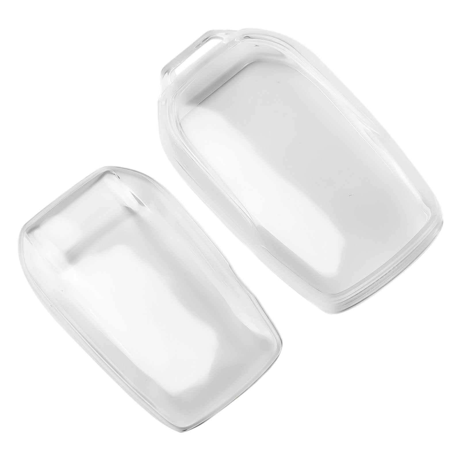 Clear Transparent Key Cover for Toyota Cars Easy Installation Lightweight