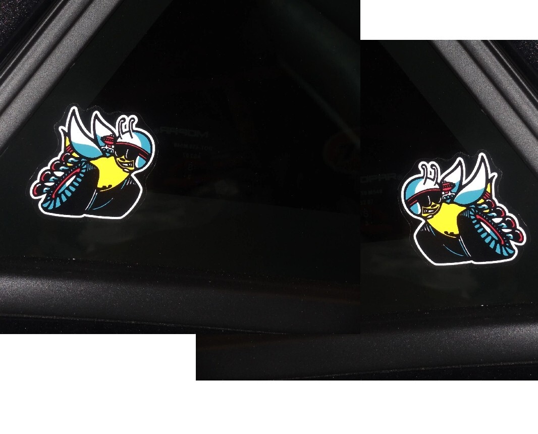 Fits Dodge Challenger Charger Demon Dart Scat Pack Bee Decals for Outside MoPar