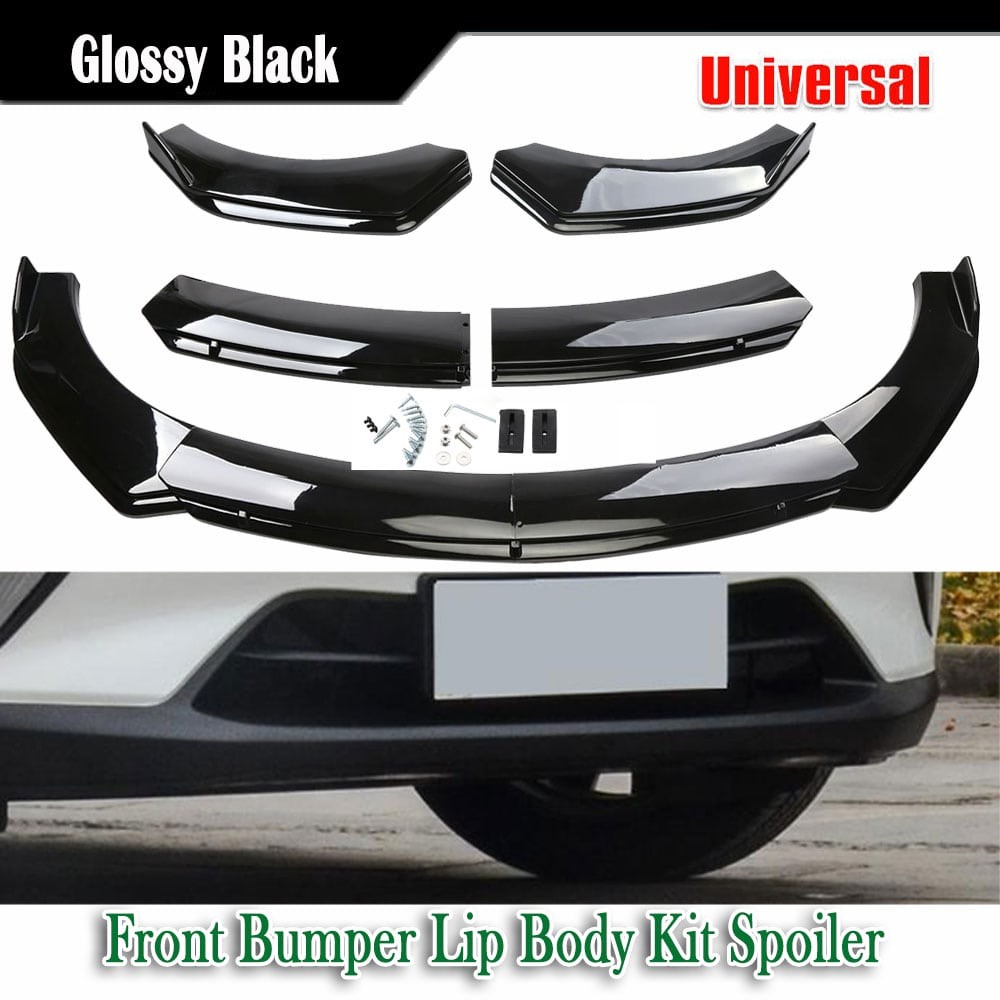 For Mazda CX3 CX-30 CX-50 CX9 Car Gloss Black Front Bumper Lip Splitter Spoiler