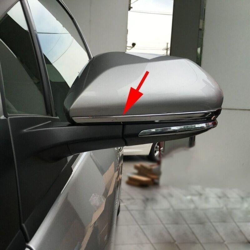 For Toyota Prius 2016-2022 Chrome Side Rearview Mirror Trims Cover Accessories