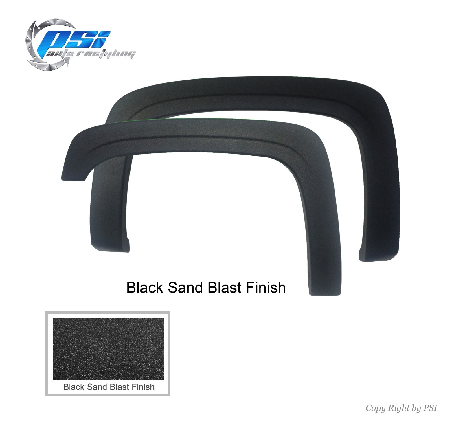 OE Style Textured Fender Flares Fits Silverado 1500 07-13 2500HD 3500HD 07-14
