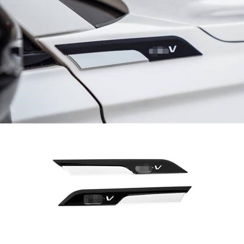 Glossy Black Front Door Side Fender Cover Trim For Honda CR-V CRV 2023 2024 2025