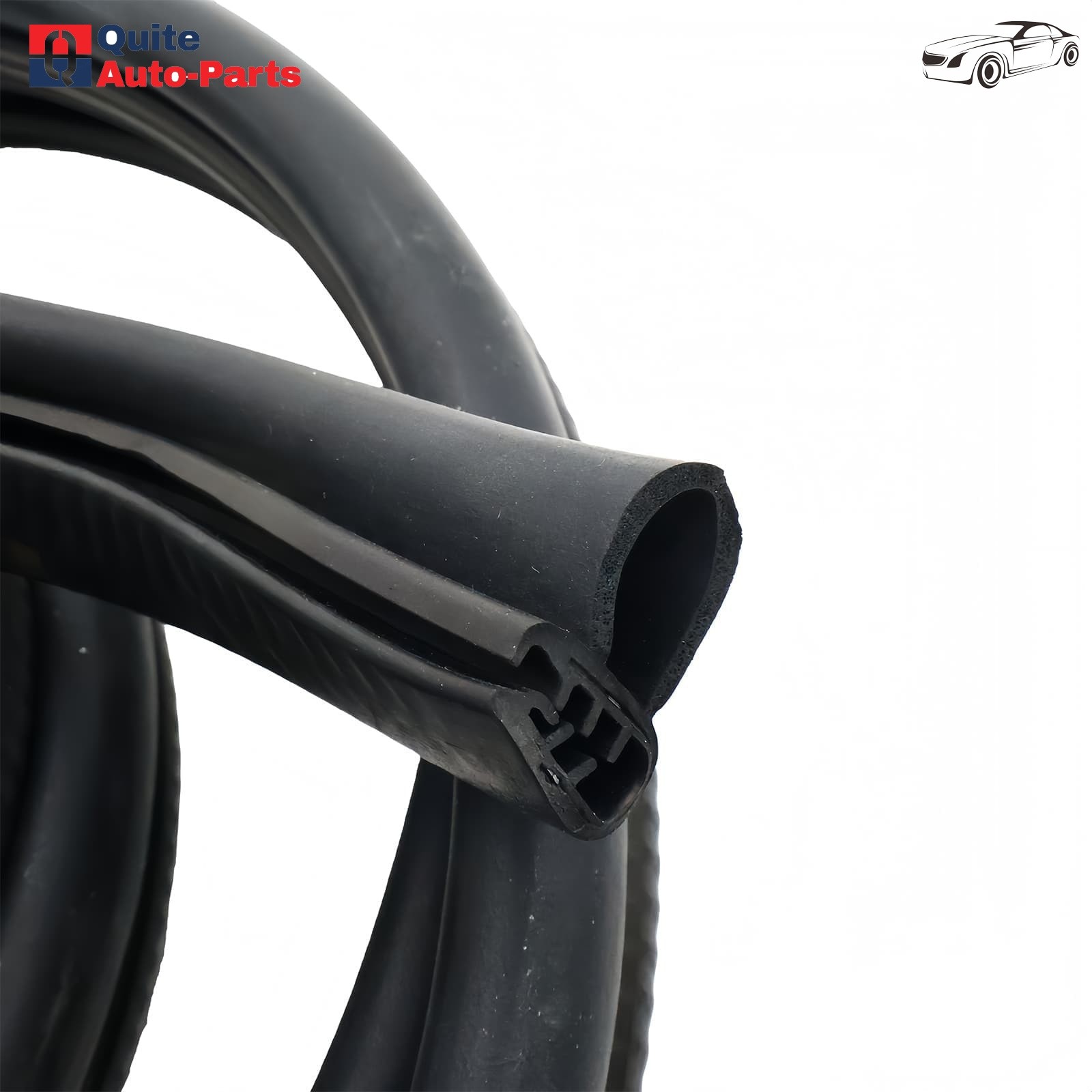 13.5 Ft Door Rubber Seal Weatherstrip Kit For 1986-07 Peterbilt 377 359 379 380