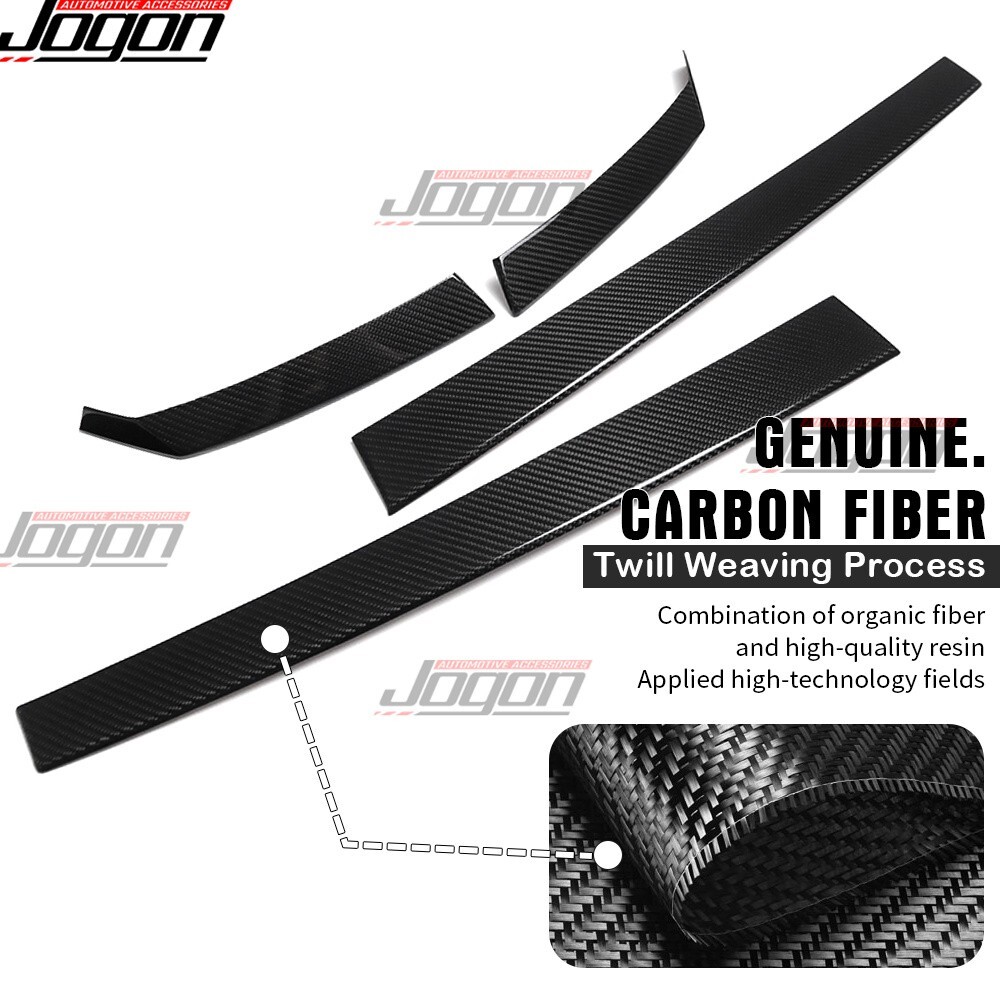 Real Carbon For Hyundai Ioniq 5 N NE 2022-25 Rear Tailgate Trunk Long Lip Strip