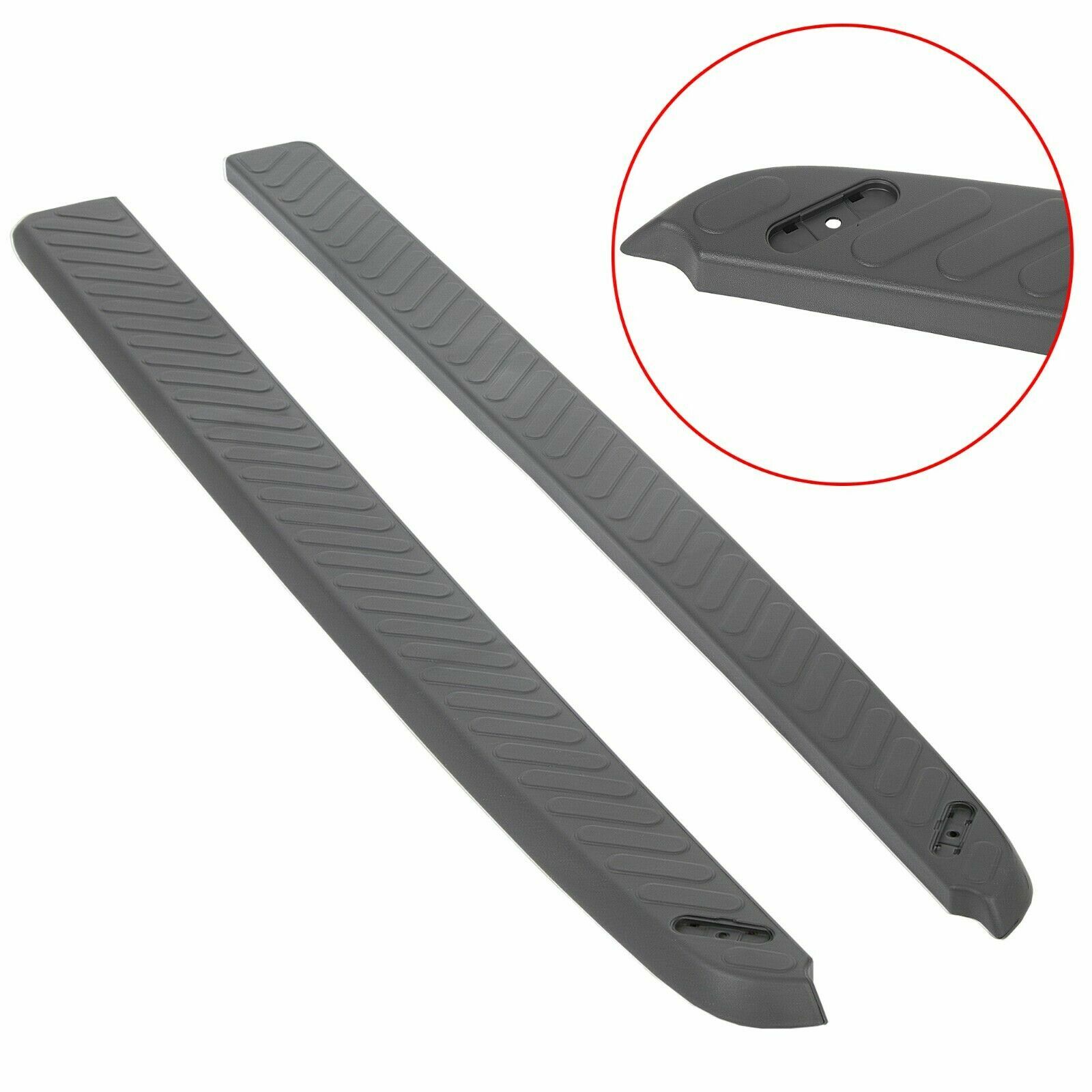 For Honda Ridgeline Crew Cab Improved Bed Rail Cap Molding Side Covers 2006-2014
