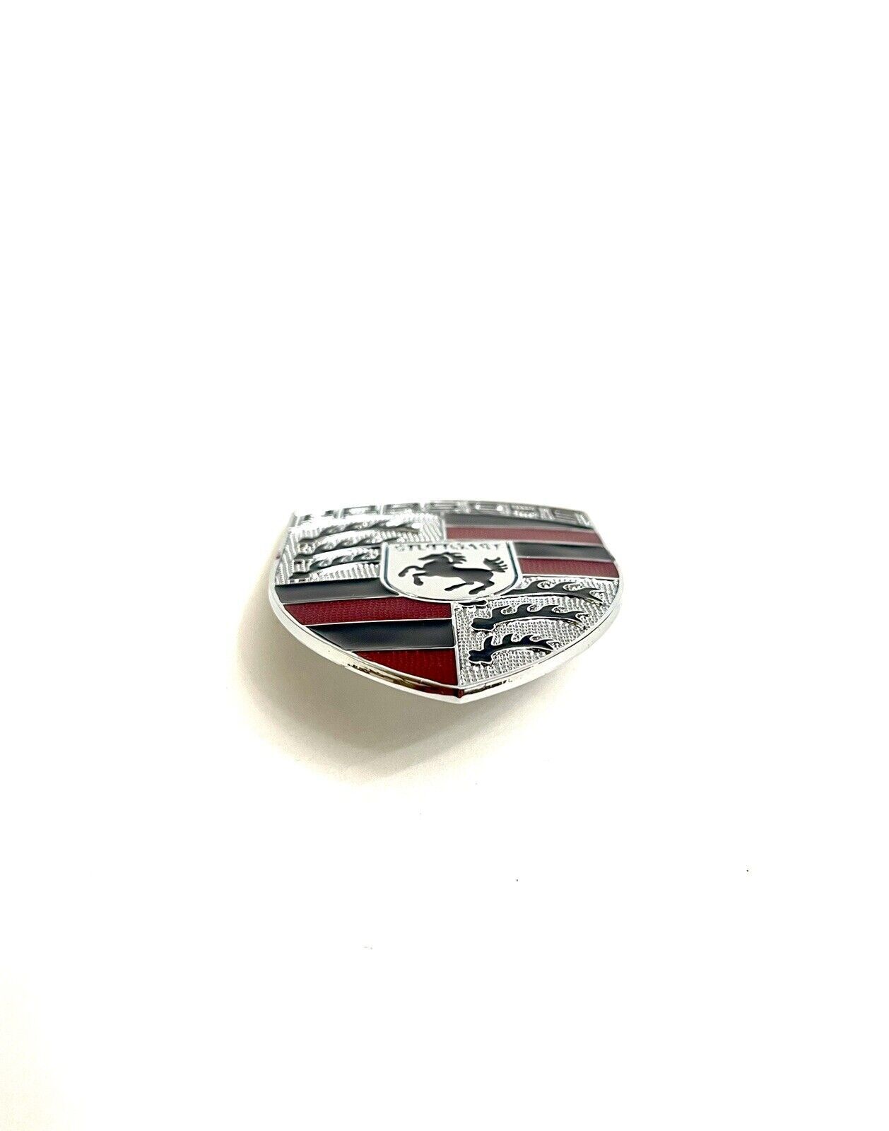 Front Hood Crest Custom Badge Emblem For 911 Cayenne Boxster Cayman Fits Many