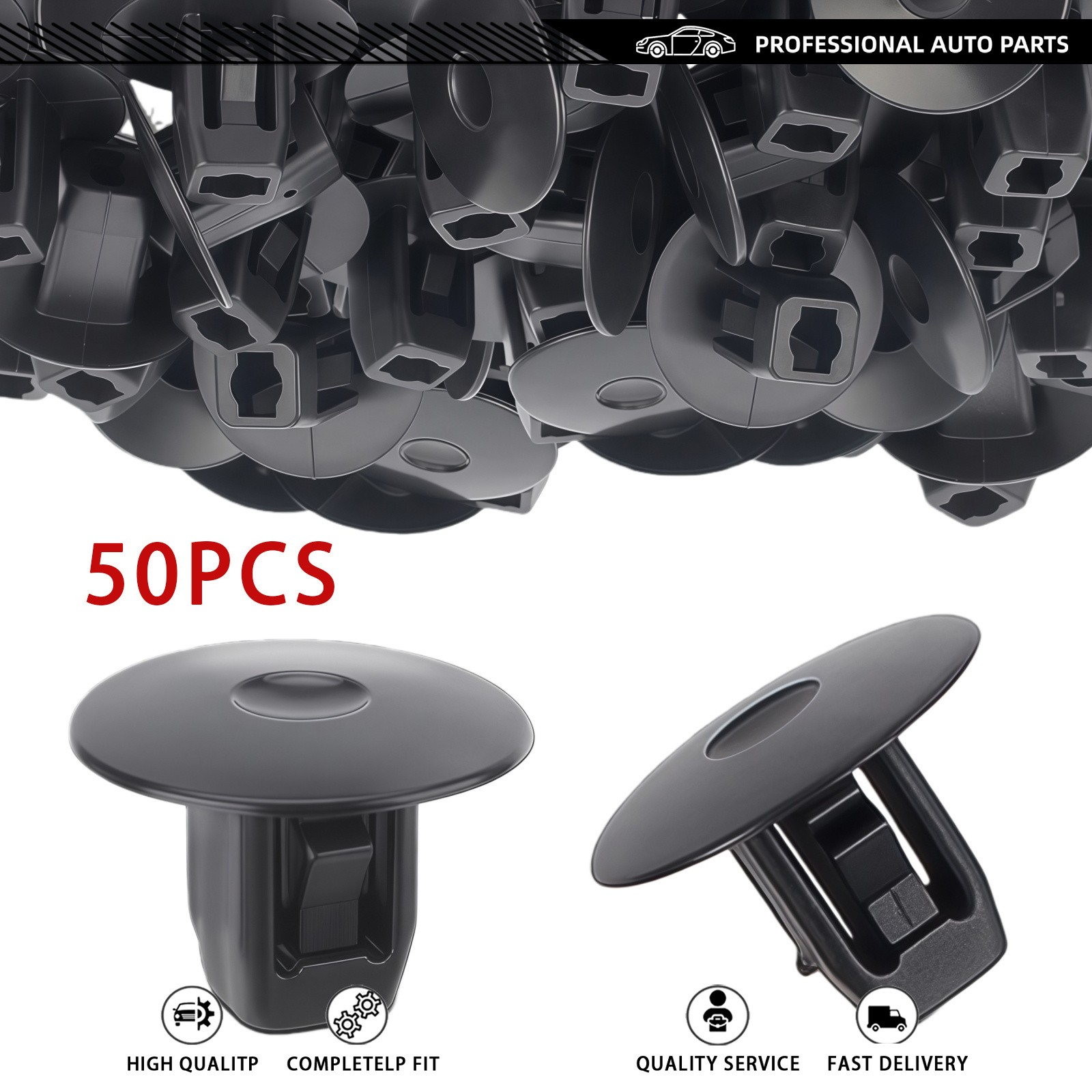 Set of 50 Fender Apron Grommet Nut Clip Fits For Acura Honda CR-V 2012-2016