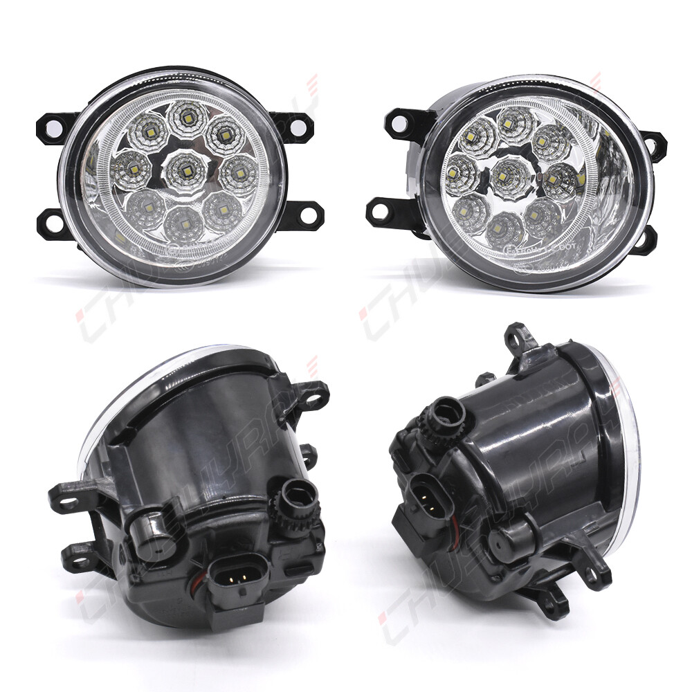 2pcs Replace Halogen Fog Light Lamps Assembly For Toyota Venza 2009 -2015