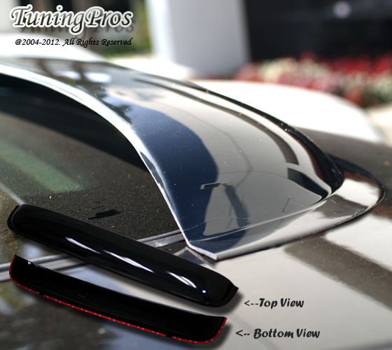 Smoke Tint Moon Sun Roof Deflector Visor 980mm 38.5″ For 2011-14 Hyundai Sonata