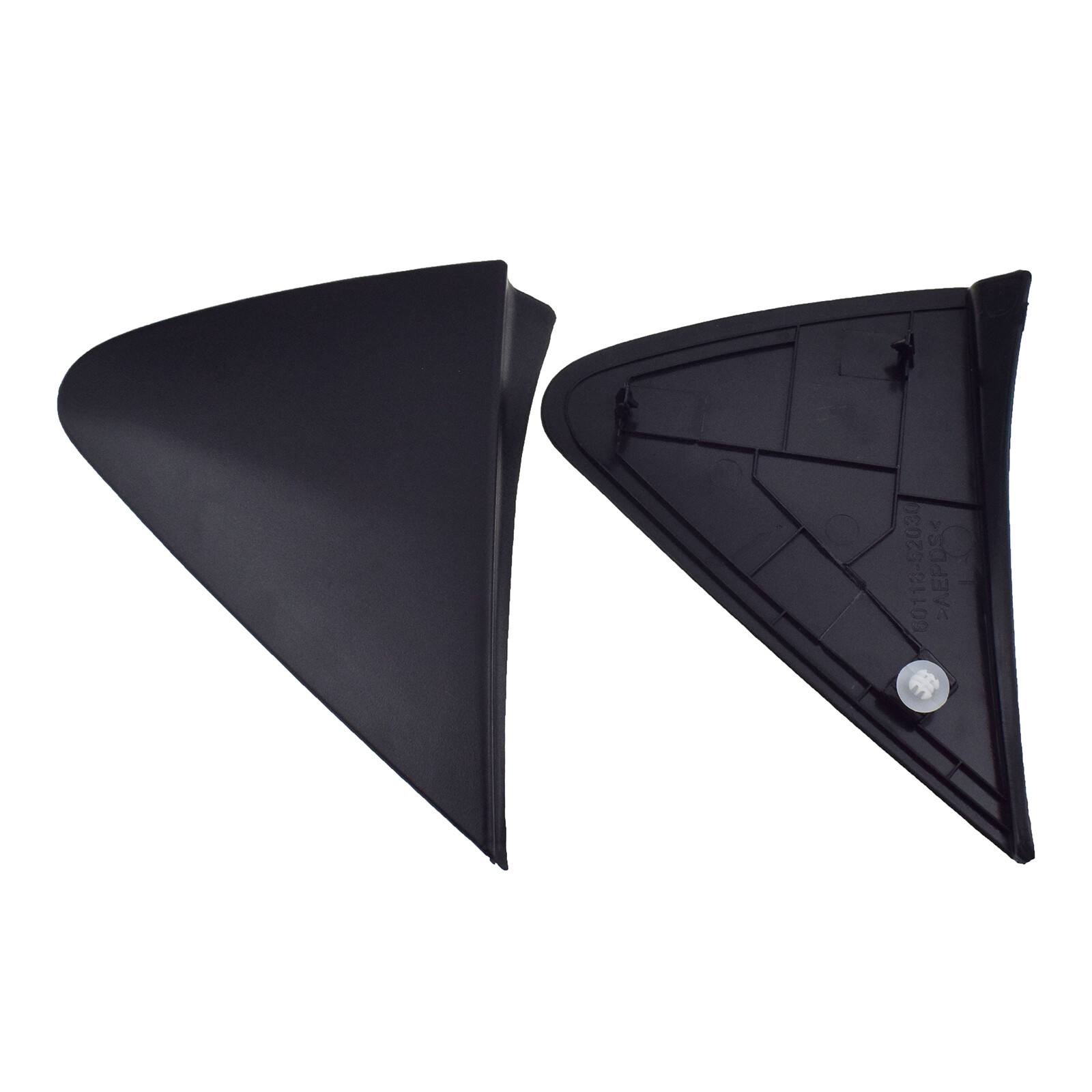 Pair Mirror Fender Corner Trim Cover For Toyota Yaris 2007-2011 60117-0D100