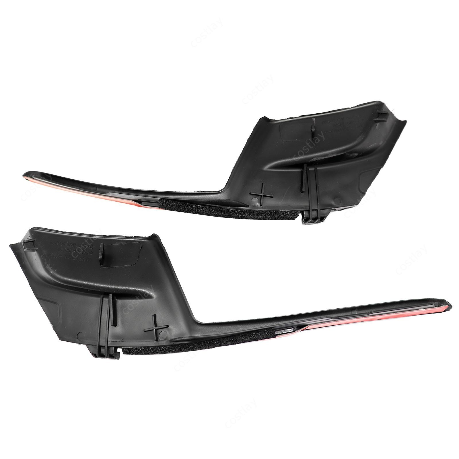 2 PCS New Front Windshield Wiper Cowl Extension Trim For Toyota Sienna 2011-2020