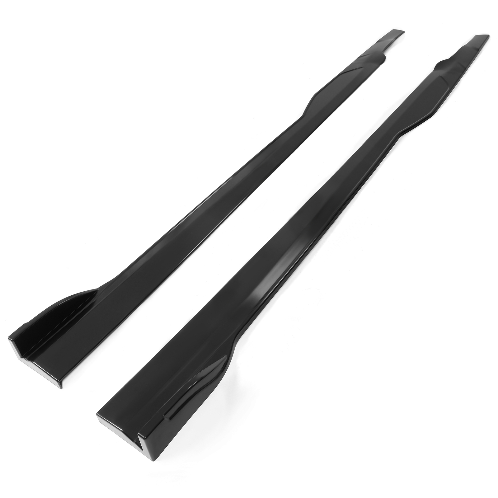 Side Skirt Rocker Panels Body Kit For Dodge Charger SRT 15-23 Extension Splitter