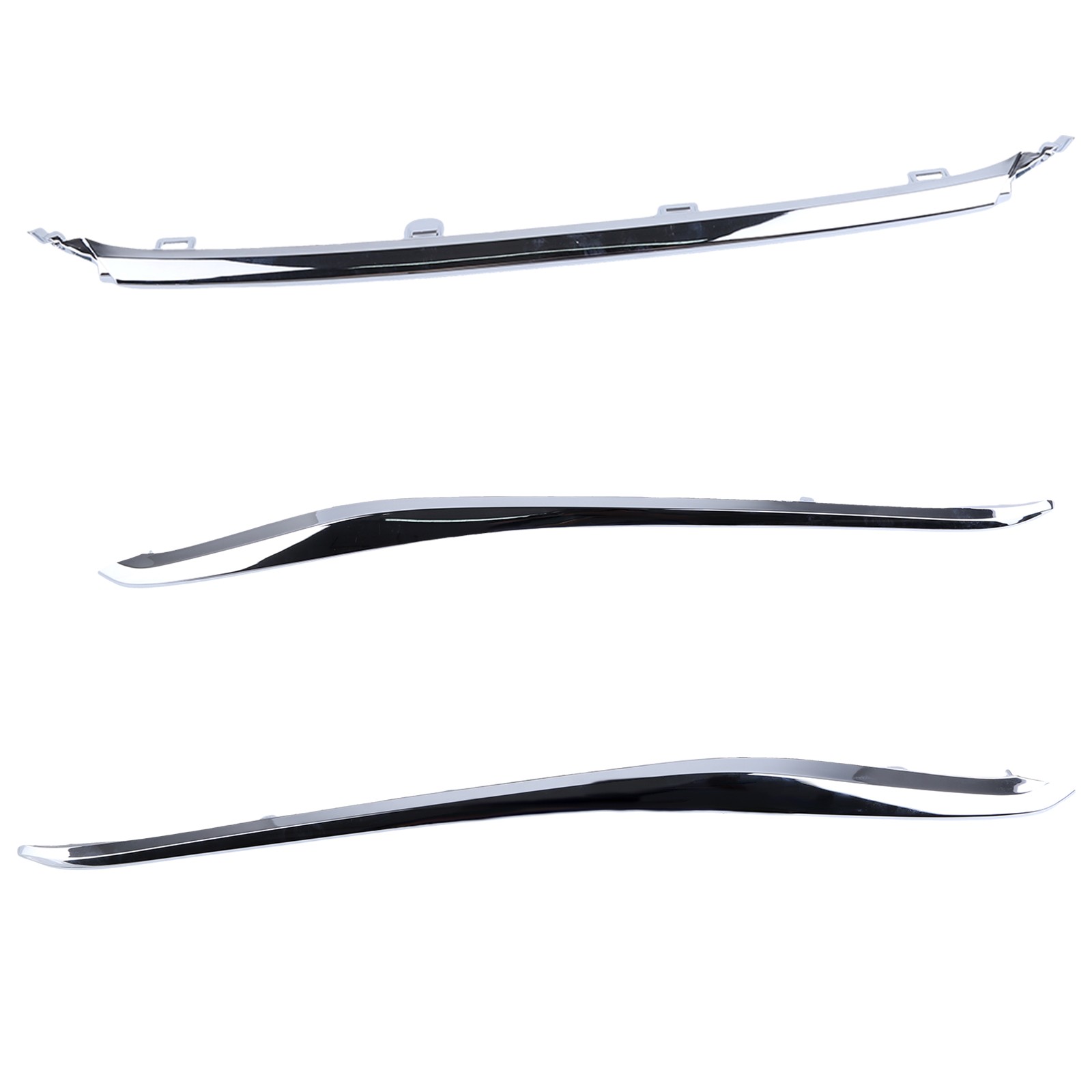 3PCS Grille Trim Set For Toyota Venza 2021-2024 5312348070 5312448080 5312148210
