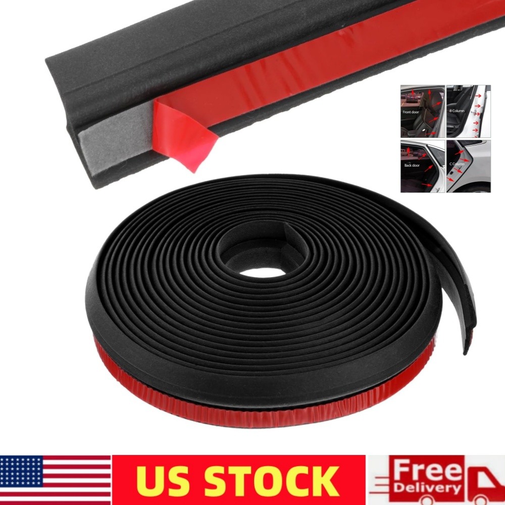 13Ft Z Shape Rubber Seal Strip Edge Trim Guard For Car Window Door Engine Cover