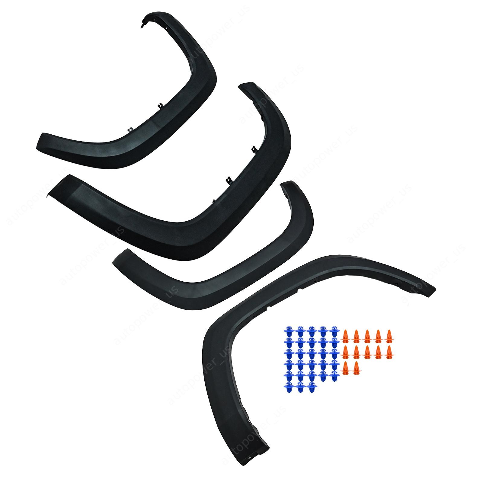 Front Rear Left Right Side Wheel Fender Flare Trim For 2016-2023 Toyota Tacoma