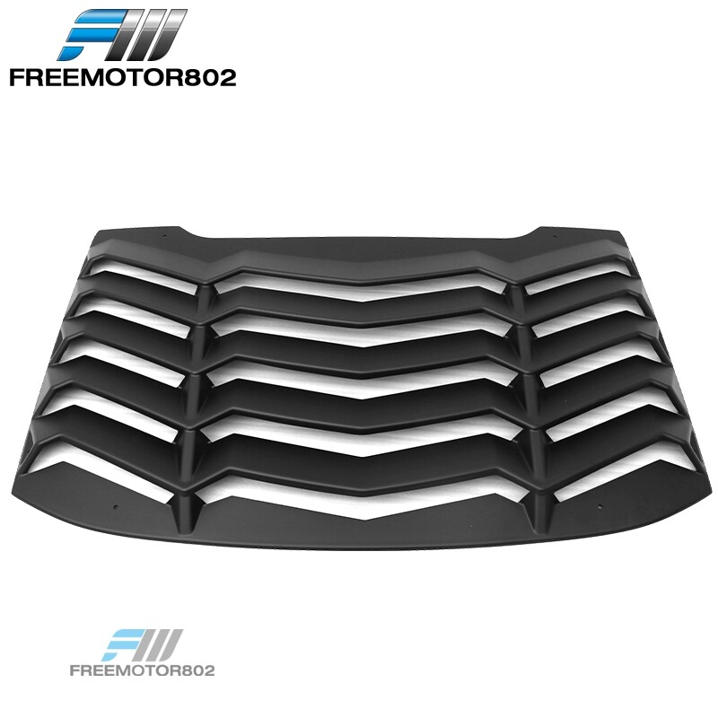Fits 16-19 Chevy Cruze Rear Sun Window Louvers Windshield Vent Cover