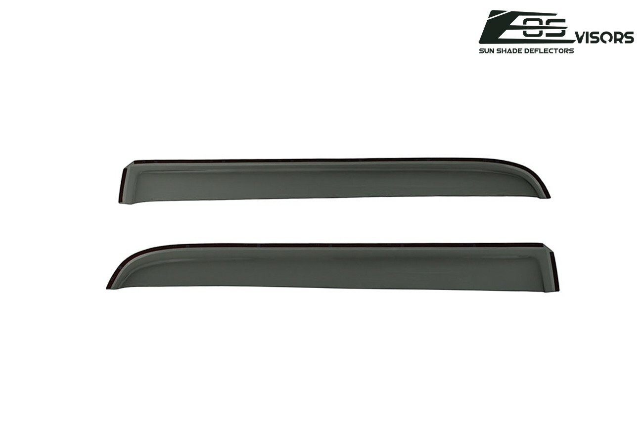 EOS Visors For 09-14 Ford F-150 Crew Cab IN-CHANNEL Side Vent Window Rain Guards