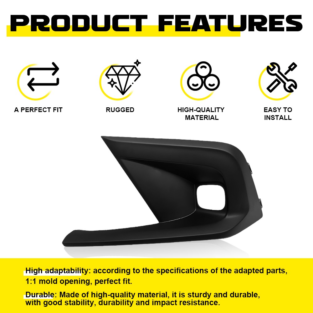 71191-T20-A11 For Honda Civic 2022-24 Front Bumper Fog Light Cover Trim Left EXV