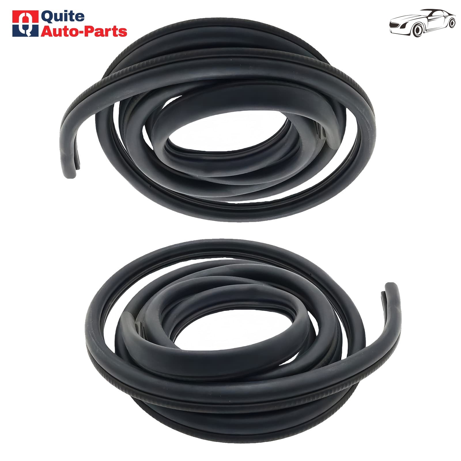 13.5 Ft Door Rubber Seal Weatherstrip Kit For 1986-07 Peterbilt 377 359 379 380