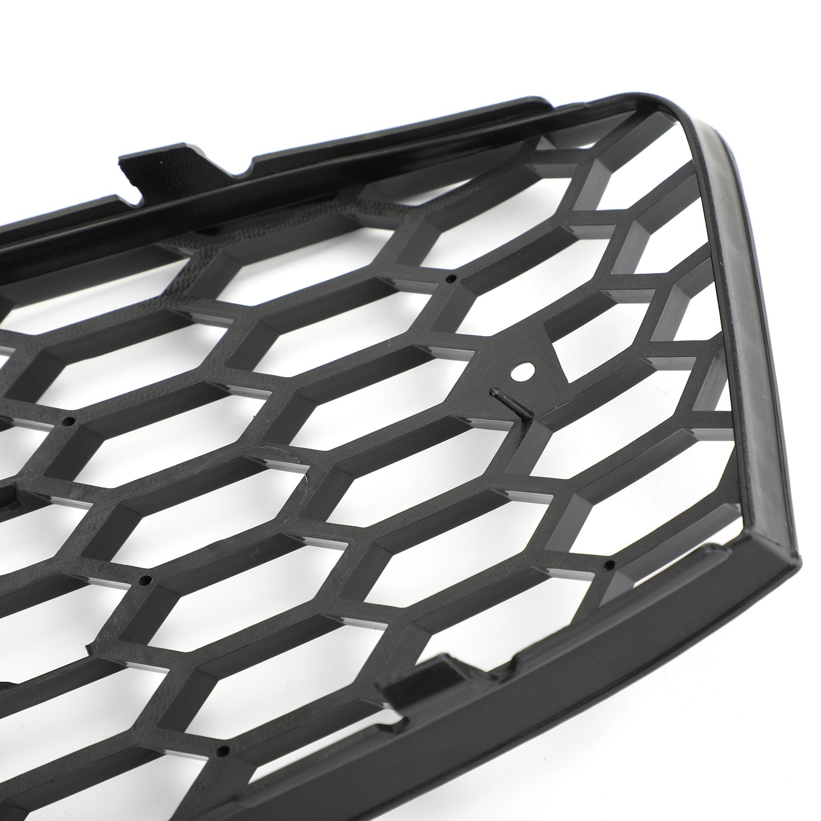 Pair Honeycomb Mesh Fog Light Open Vent Grill Intake For Audi A4 B8 2009-2012 US
