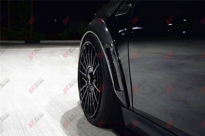 Carbon Fiber/Unpainted Side Fender Flare Wheel Arch Cover Fits Mini Cooper F56