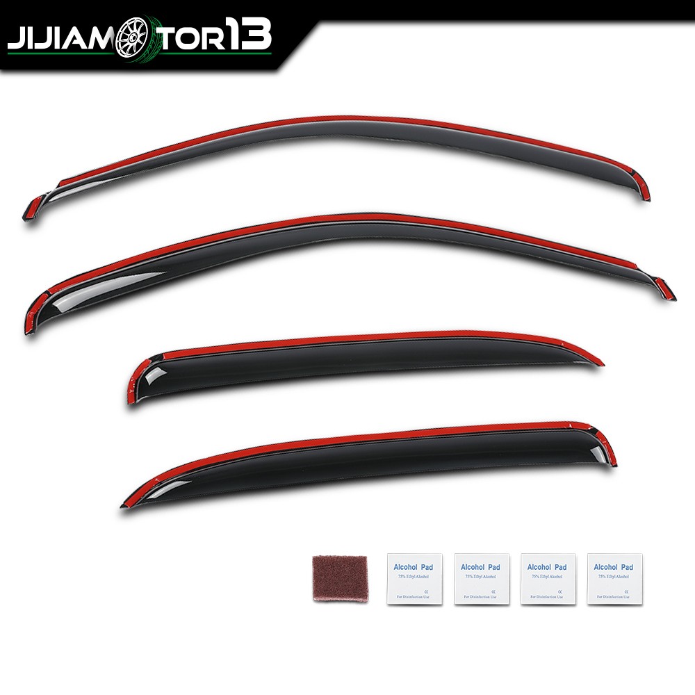 In-Channel Smoke Window Vent Visors Fit For Tahoe Yukon Escalade 2000-2006