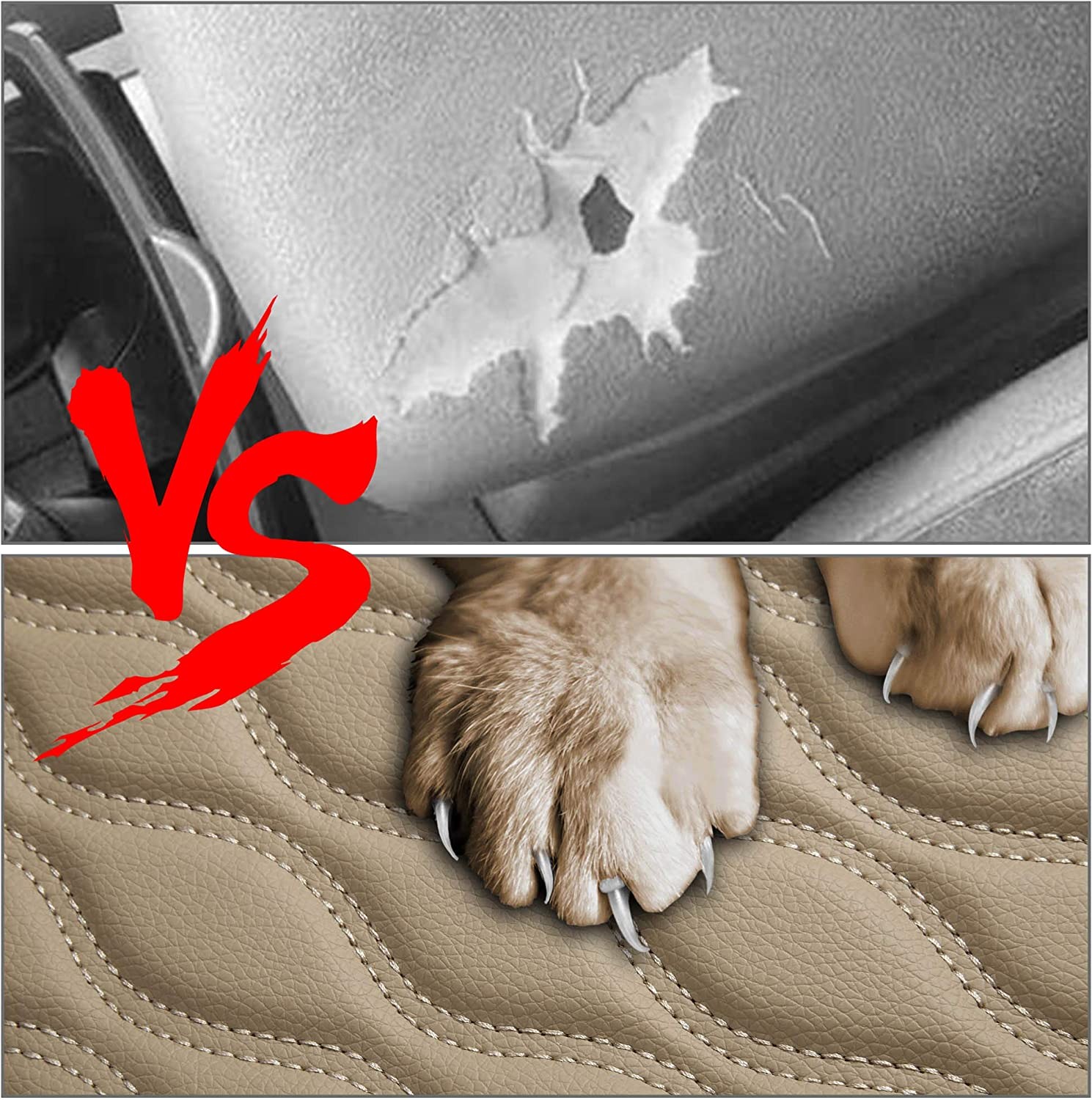 PU Leather Auto Armrest Pad Cover Center Console Box Cushion Mat Car Accessories